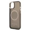 Guess Gold Outline Translucent MagSafe tok iPhone 13 - fekete thumbnail