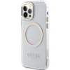 Guess Metal Outline Magsafe iPhone 12 / iPhone 12 Pro tok - arany - 2