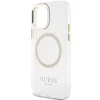 Guess Metal Outline Magsafe iPhone 12 / iPhone 12 Pro tok - arany - 6