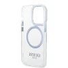 Guess Metal Outline MagSafe tok iPhone 14 Pro - kék - 7