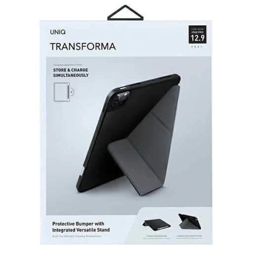 Uniq Transforma tok iPad Pro 12.9'' (2021) - fekete - 6