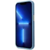 Guess GUHMP14LU4GPRB iPhone 14 Pro 6,1" kék/kék kemény tok 4G Logo Plate MagSafe tok thumbnail