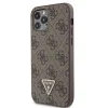 Guess GUHCP12MP4TDSCPW tok iPhone 12 / 12 Pro - Barna Crossbody 4G Metal Logo thumbnail