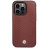  iPhone 14 Pro Max 6.7" Burgundy/Burgundy Leather Diamond Pattern MagSafe BMW BMHMP14X22RFGR tok thumbnail