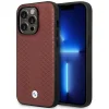  iPhone 14 Pro Max 6.7" Burgundy/Burgundy Leather Diamond Pattern MagSafe BMW BMHMP14X22RFGR tok thumbnail