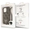 Guess GUHCP13LP4TDSCPW tok iPhone 13 Pro / 13 - Barna Crossbody 4G Metal Logo thumbnail