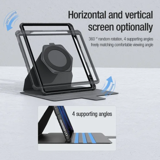 Nillkin Bumper SnapSafe tok iPad Pro 12.9 2020/2021/2022 - kék - 7