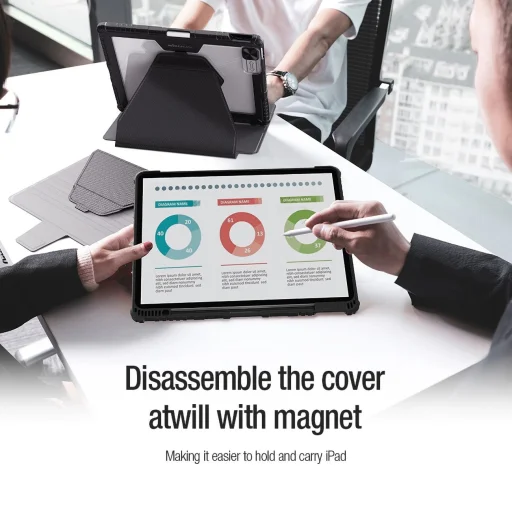 Nillkin Bumper SnapSafe tok iPad Pro 12.9 2020/2021/2022 - kék - 8