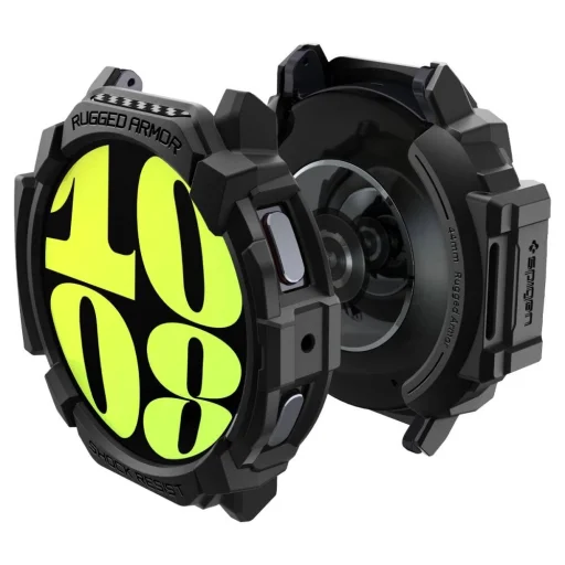  Samsung Galaxy Watch 7 (44mm) Matt Fekete Spigen Rugged Armor tok - 9