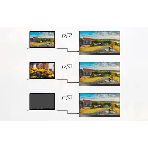 Hordozható monitor Arzopa A1 M 17,3" - 8