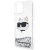 Karl Lagerfeld KLHCP12MLNHCCS iPhone 12/ 12 Pro 6.1" silver/silver hardcase Glitter Choupette Head thumbnail