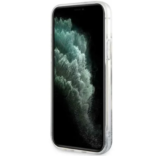 Karl Lagerfeld KLHCP12MLNHCCS iPhone 12/ 12 Pro 6.1" silver/silver hardcase Glitter Choupette Head - 5