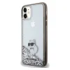 Karl Lagerfeld Liquid Glitter Choupette tok iPhone 11 - átlátszó thumbnail