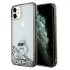 Karl Lagerfeld Liquid Glitter Choupette tok iPhone 11 - átlátszó thumbnail