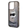 Karl Lagerfeld KLHCP14XLNCHCK iPhone 14 Pro Max 6.7" fekete/fekete keménytok Glitter Choupette Fej tok thumbnail