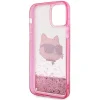 Karl Lagerfeld KLHCP12MLNCHCP iPhone 12/ 12 Pro 6.1" pink/pink glitter tok Choupette fej thumbnail
