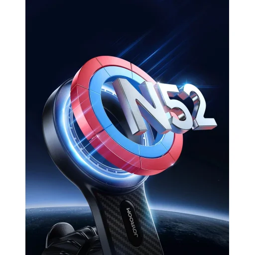 Mágneses autós tartó iPhone-hoz MagSafe-kompatibilis Joyroom JR-ZS355 - fekete tok - 9