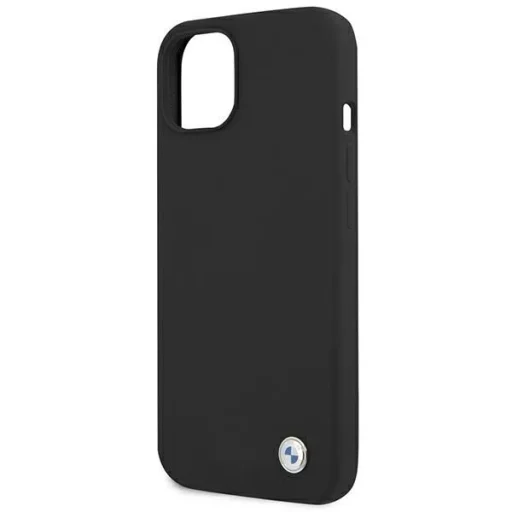  iPhone 13 mini 5,4" fekete BMW BMHCP13SSILBK hardcase Silicone Signature tok - 6