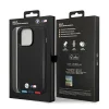  iPhone 14 Pro 6.1" BMW BMHMP14L22PTDK fekete / fekete Bőr Stamp Tricolor MagSafe tok thumbnail