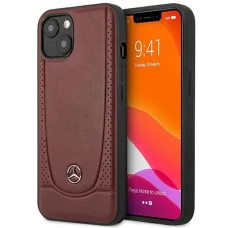 Mercedes MEHCP14MARMRE iPhone 14 Plus 6.7" piros kemény tok bőr Urban Bengale