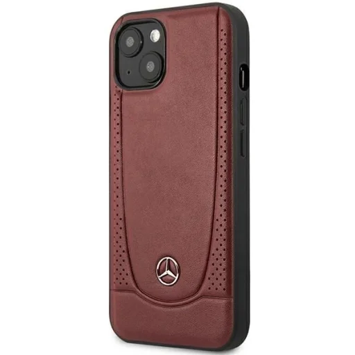 Mercedes MEHCP14MARMRE iPhone 14 Plus 6.7" piros kemény tok bőr Urban Bengale - 2