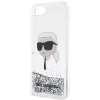 Karl Lagerfeld KLHCI8LNKHCH iPhone 7/8/SE 2020/2022 ezüst/ezüst kemény tok Glitter Karl Head thumbnail