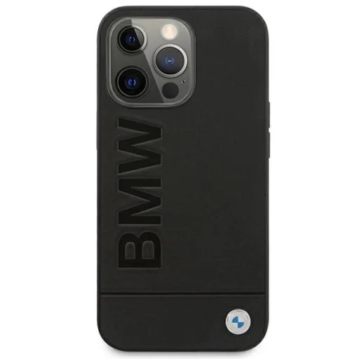  iPhone 13 Pro Max 6,7" BMW BMHCP13XSLLBK fekete tok Signature Logo Imprint - 3