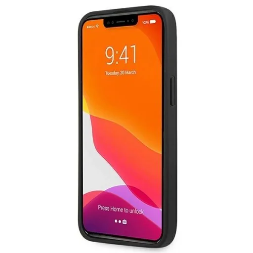  iPhone 13 Pro Max 6,7" BMW BMHCP13XSLLBK fekete tok Signature Logo Imprint - 5