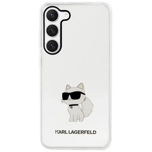 Karl Lagerfeld KLHCS23MHNCHTCT S23+ S916 átlátszó tok Ikonik Choupette - 3