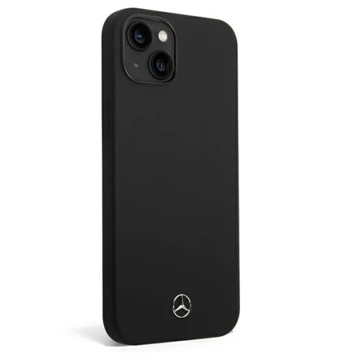 Mercedes Silicone Line MagSafe tok for iPhone 14 Plus - fekete - 3