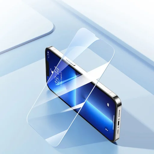 Joyroom Knight 2,5D FS TG 5x üvegfólia iPhone 14 Plus teljes kijelzős (JR-DH07) üvegfólia - 3