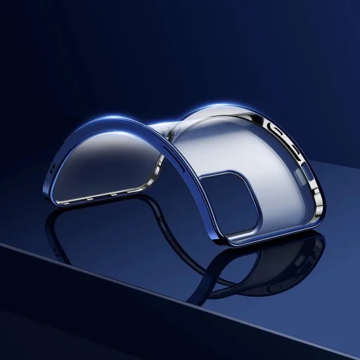 Joyroom New Beautiful Series ultravékony tok galvanizált kerettel iPhone 12 Pro Max fekete (JR-BP796) - 12