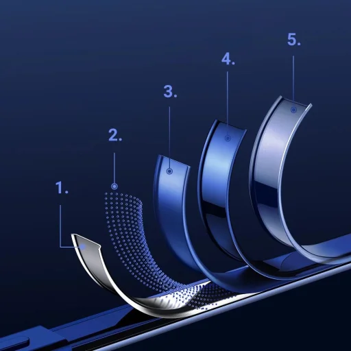 Joyroom New Beautiful Series ultravékony tok galvanizált kerettel iPhone 12 Pro Max fekete (JR-BP796) - 7