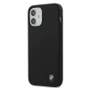  iPhone 12 mini 5,4" fekete BMW BMHCP12SSILBK hardcase Silicone Signature tok - 2