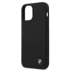  iPhone 12 mini 5,4" fekete BMW BMHCP12SSILBK hardcase Silicone Signature tok - 6