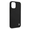  iPhone 12 mini 5,4" fekete BMW BMHCP12SSILBK hardcase Silicone Signature tok - 8