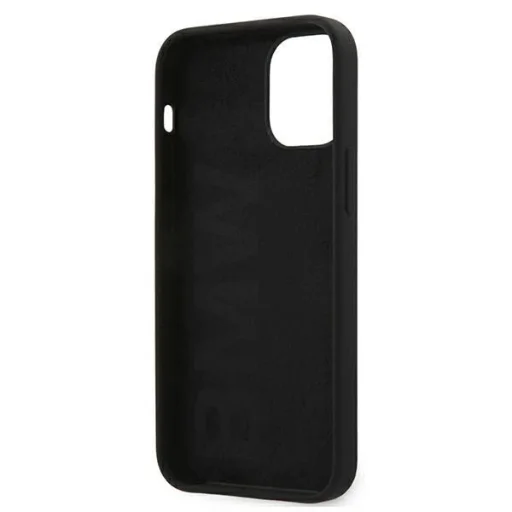  iPhone 12 mini 5,4" fekete BMW BMHCP12SSILBK hardcase Silicone Signature tok - 7