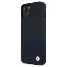  iPhone 13 mini 5,4" sötétkék BMW BMHCP13SSILNA tok Silicone Signature