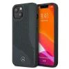 Mercedes MEHCP13SCDONA iPhone 13 mini 5,4" sötétkék tok bőr perforált terület thumbnail