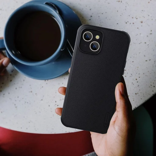 Nillkin Super Frosted Shield Pro tok iPhone 14 Plus hátlap zöld - 16