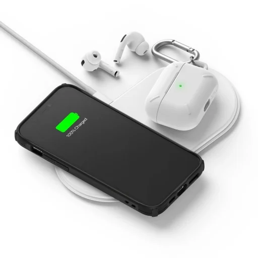 Ringke Fusion X Design strapabíró PC tok TPU ütközővel iPhone 12 mini fekete (Routine) (XDAP0020) tok - 4