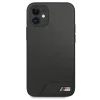  iPhone 12 mini 5,4" fekete tok hardcase BMW BMHCP12SMHOLBK M Collection Smooth PU thumbnail