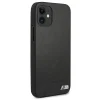  iPhone 12 mini 5,4" fekete tok hardcase BMW BMHCP12SMHOLBK M Collection Smooth PU thumbnail