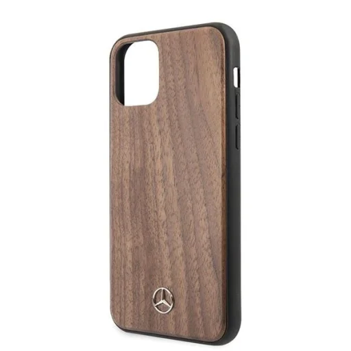 Mercedes MEHCN65VWOLB iPhone 11 Pro Max tok barna Wood Line Walnut - 3