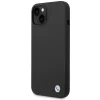  Apple iPhone 14 Plus 6.7" fekete/fekete BMW BMHCP14MSILBK szilikon tok fém logóval thumbnail