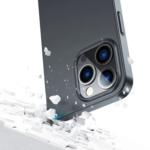 Joyroom 360 Full Case front and back cover iPhone 13 Pro tok + edzett üvegfólia fekete (JR-BP935 fekete) - 6