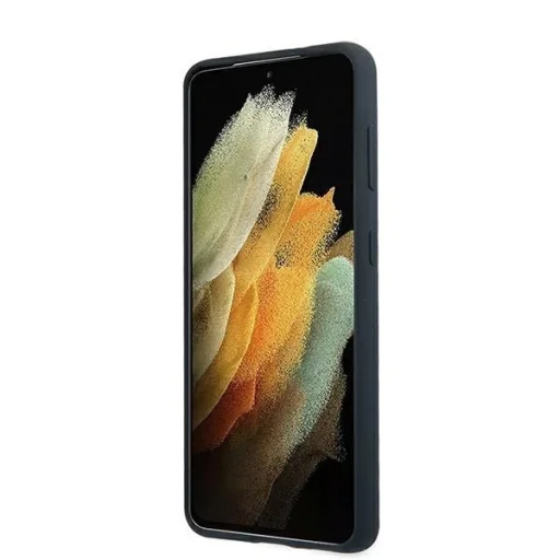 BMW BMHCS21MSILNA S21+ G996 gránátkék kemény tok Silicone Signature tok - 5