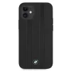  iPhone 12 Mini 5,4" fekete BMW BMHCP12STTBK tok Signature Tire Marks thumbnail