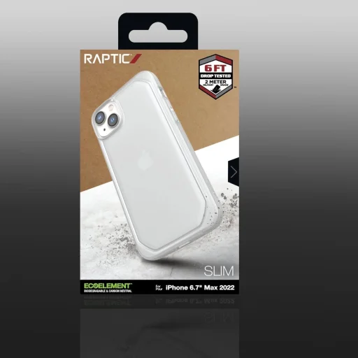 Raptic X-Doria Slim tok iPhone 14 Plus, átlátszó - 5