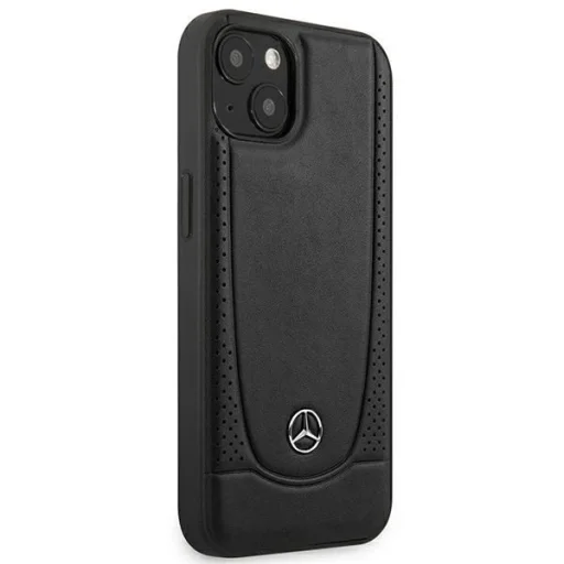 Mercedes MEHCP15MARMBK iPhone 15 Plus 6.7" fekete/fekete keménytok bőrből Urban tok - 4